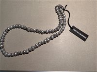 Collana Giacomo Burroni Uomo in Argento Perla MG0004